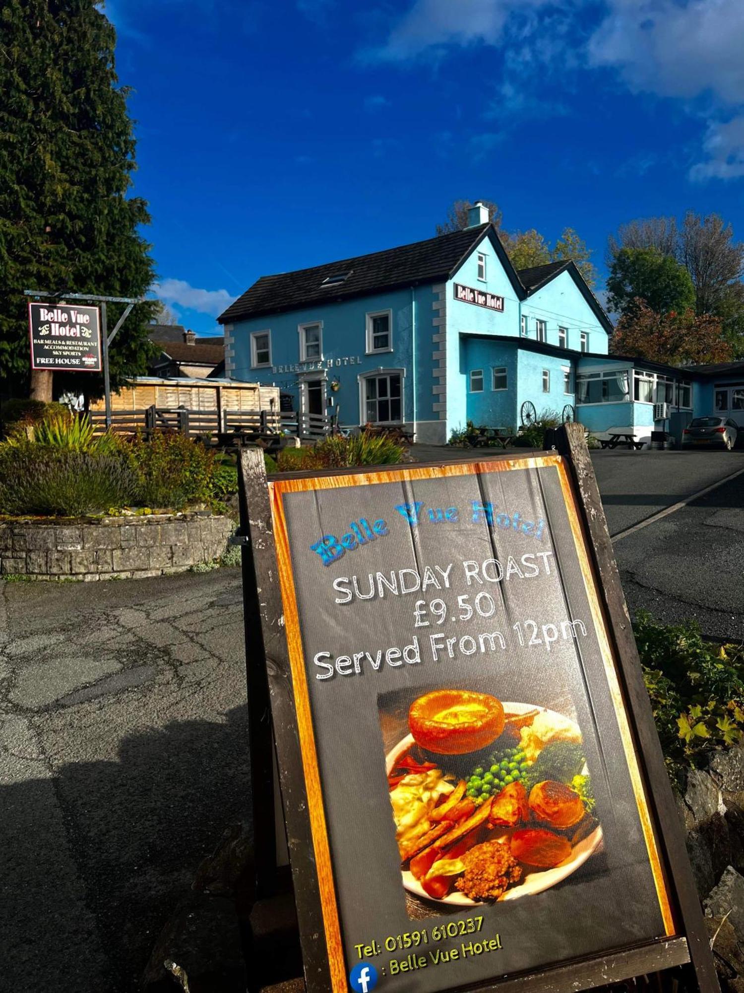 Belle Vue Hotel Llanwrtyd Wells Exterior photo